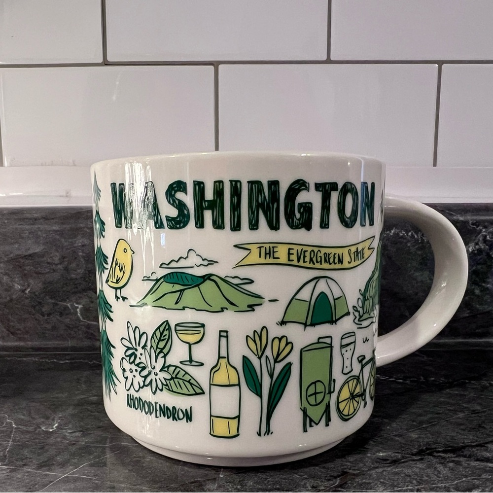 Starbucks Been There Series Mug WASHINGTON